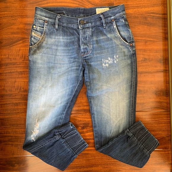 diesel distressed jeans